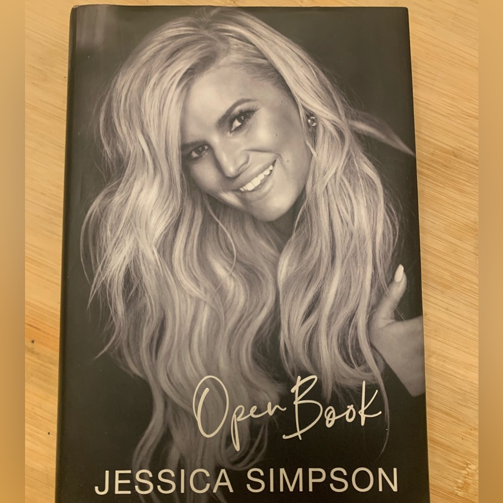 Open Book by Jessica Simpson Hardcover TWO BOOKS FOR $18…bundle 4 offer